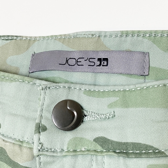 Joe's Jeans The Icon Skinny Ankle pants 26 new NWT camo camouflage olive green - Picture 6 of 14